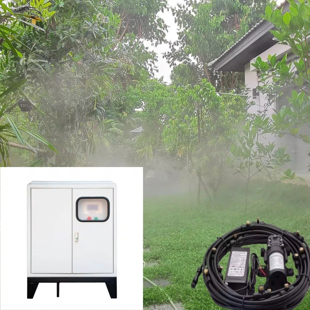 Agriculture Farming Equipments - อุปกรณ์สำหรับฟาร์มโค เครื่องพ่นหมอกเย็น เครื่องพ่นยาทางการเกษตร เครื่องพ่นหมอกเย็นแบบติดตั้งบนพื้น