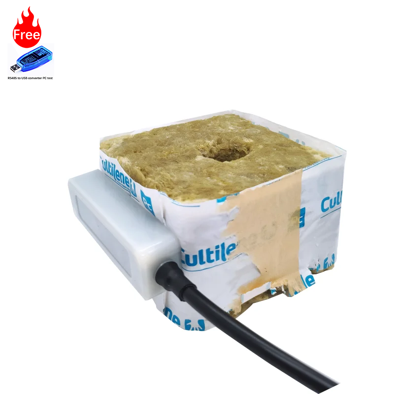Soil Moisture Sensor - เซ็นเซอร์วัดอุณหภูมิและความชื้นในดินแบบดิจิตอล SDI12 4-20mA 0-2V RS485 Lorawan