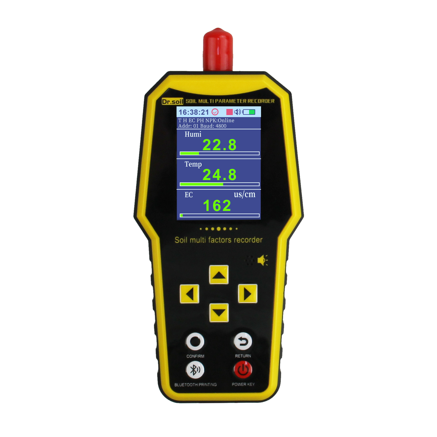 เครื่องวัดความชื้นในดินแบบพกพา - Soil Moisture Sensor บทวิจารณ์และราคา
